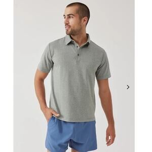 NWT Outdoor Voices Sport Polo Shirt - XXL / 2XL - evergreen - XXL / 2XL